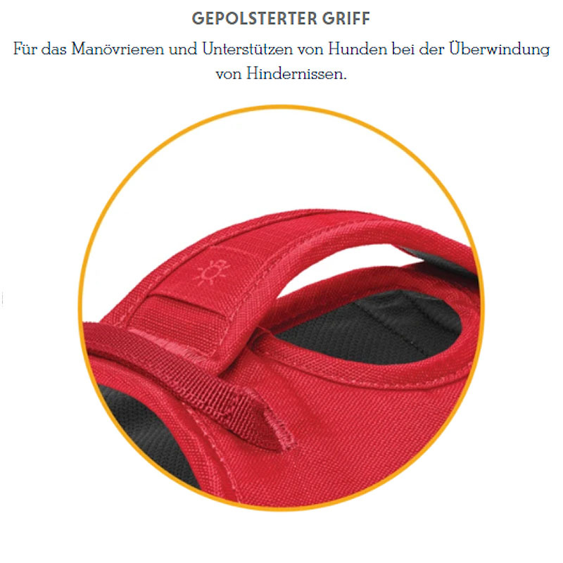 Ruffwear Web Master Sicherheitsgeschirr Red Currant / rot