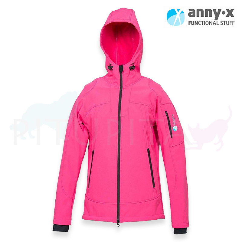 AnnyX Softshelljacke Trainingsjacke pink