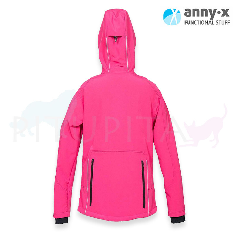 AnnyX Softshelljacke Trainingsjacke pink