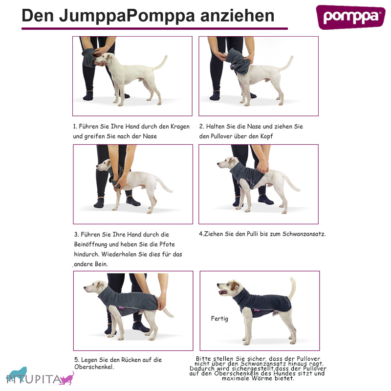 Pomppa Jumppa Fleece Pullover JumppaPomppa in PLUM