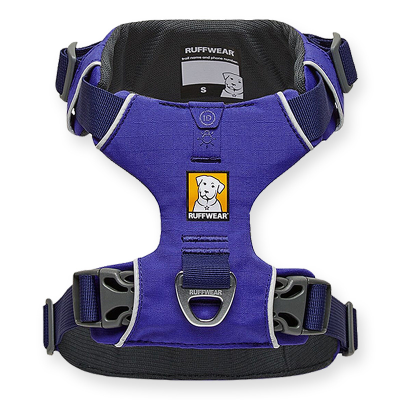 Ruffwear Front Range Geschirr Huckleberry Blue / lila violett