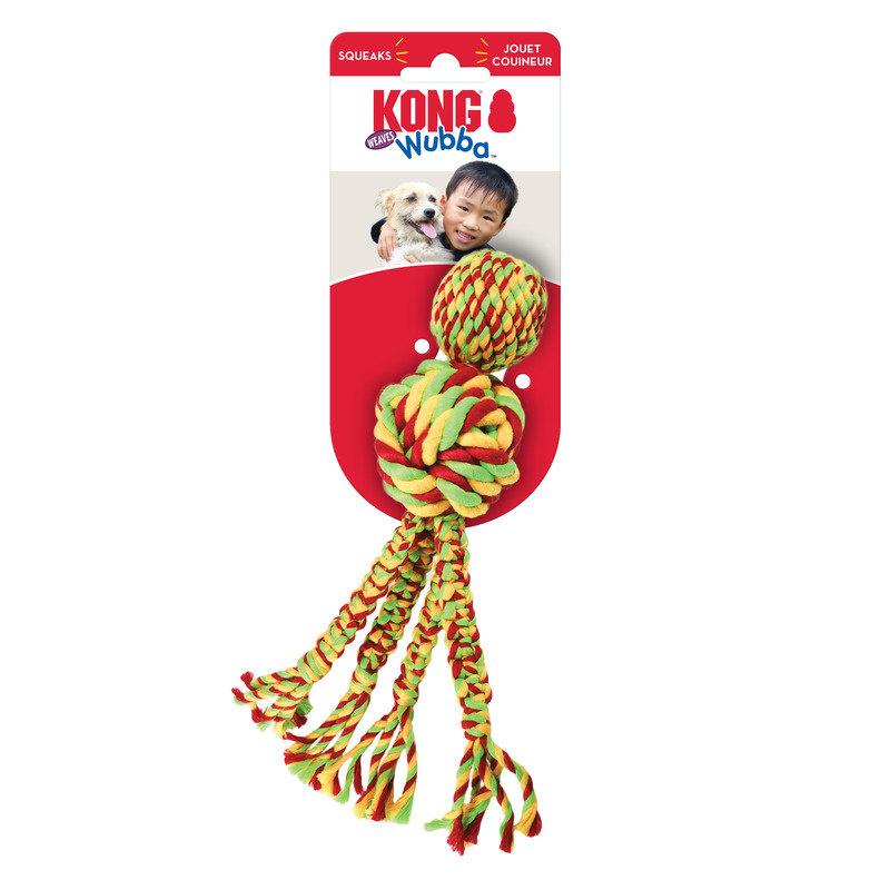 KONG Wubba Weaves mit Seil