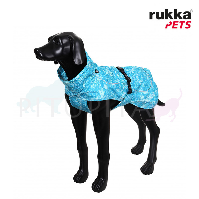 Rukka Regenjacke Regenmantel Drizzle aqua blau