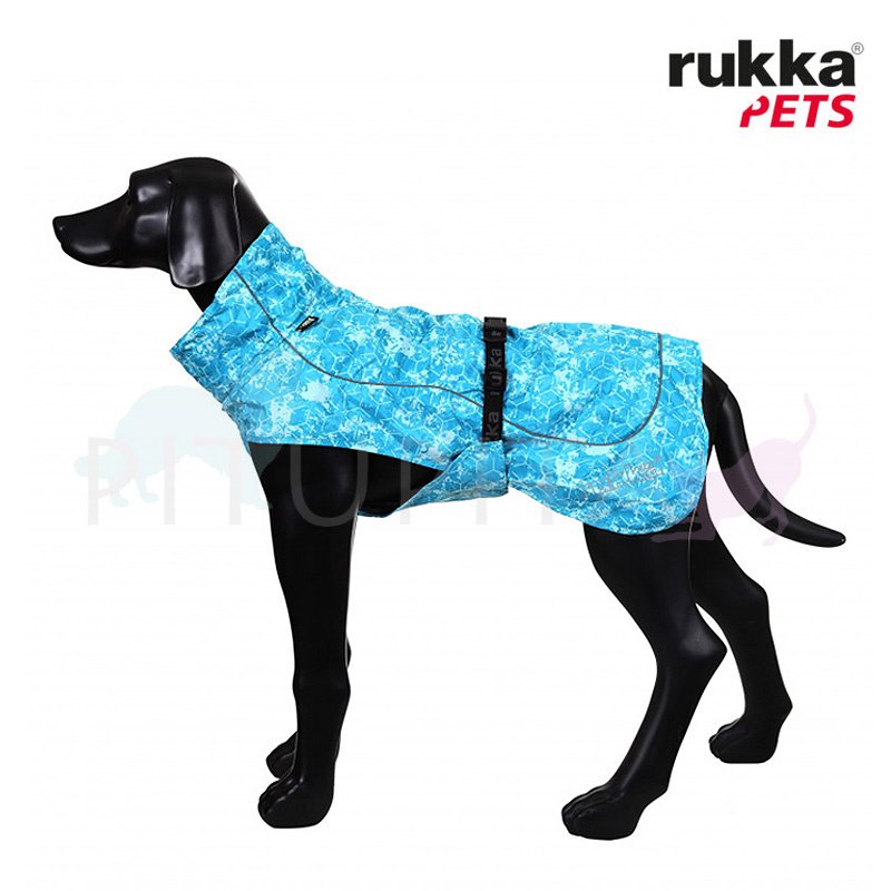 Rukka Regenjacke Regenmantel Drizzle aqua blau