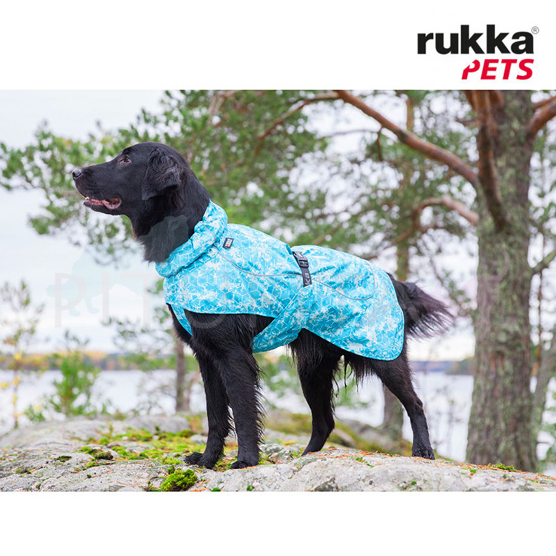 Rukka Regenjacke Regenmantel Drizzle aqua blau