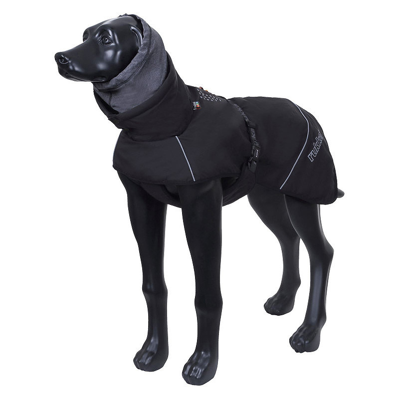 Rukka Pets Wintermantel Warmup black schwarz