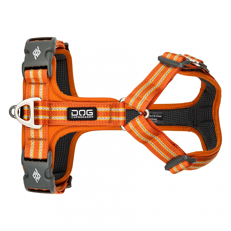 DOG Copenhagen Walk Harness Air Geschirr Orange Sun V2