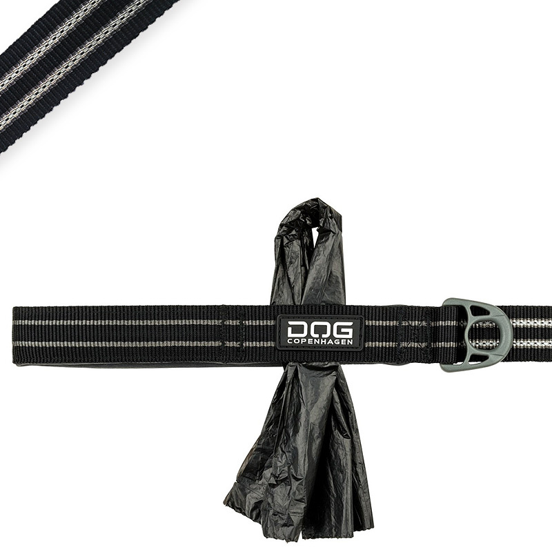 Dog Copenhagen Leine Führleine Urban Freestyle V2 Black schwarz