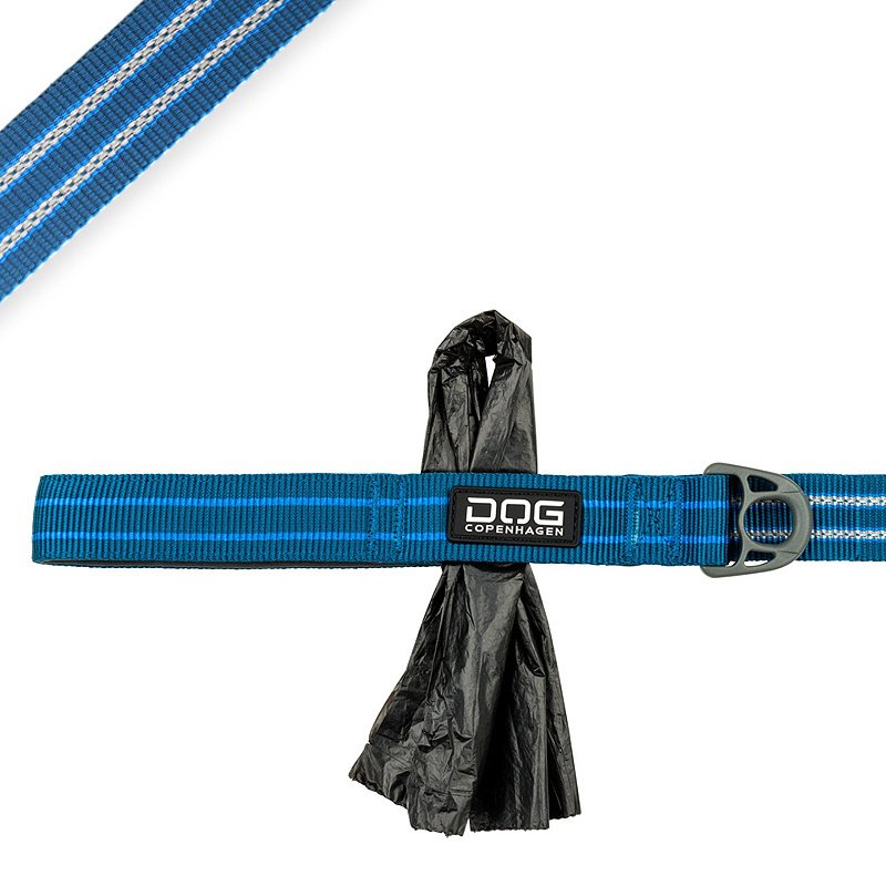 Dog Copenhagen Leine Führleine Urban Freestyle V2 Ocean Blue blau S