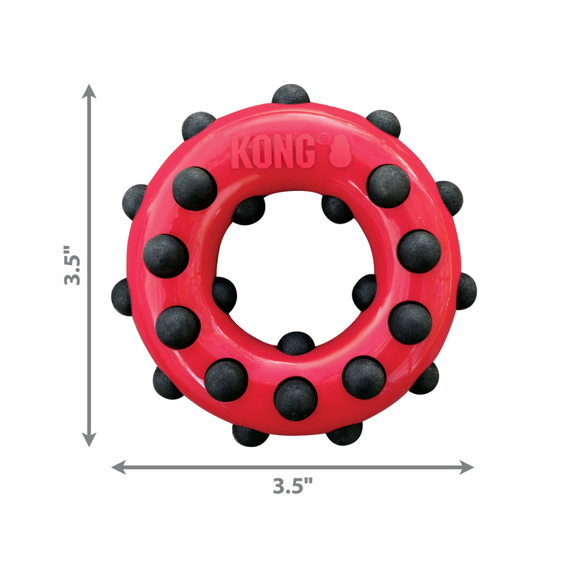 KONG  Dotz Circle Kreis rot schwarz