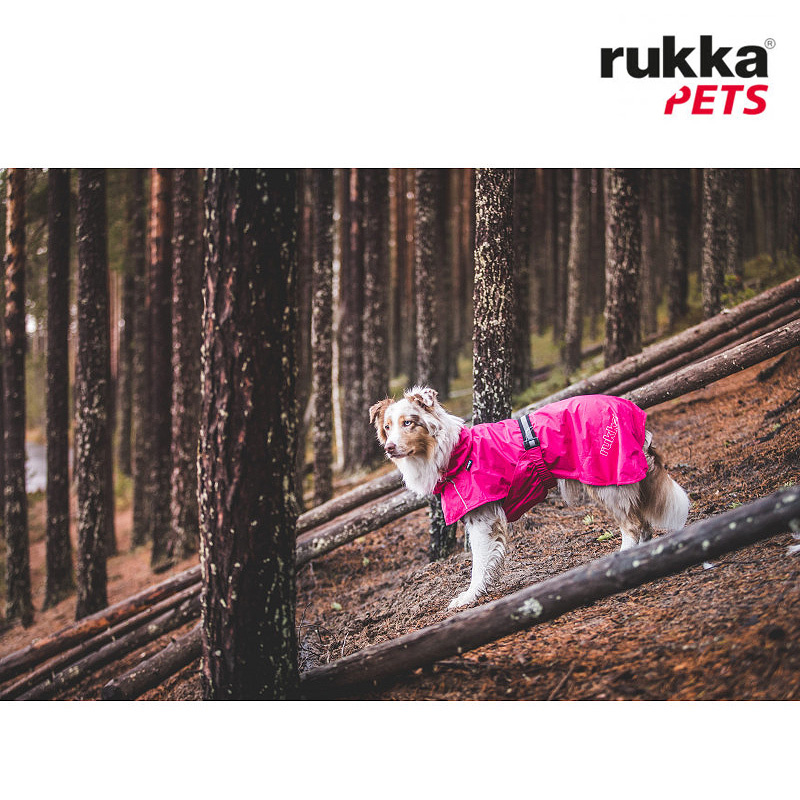 Rukka Pets Regenjacke Regenmantel Hase pink 50