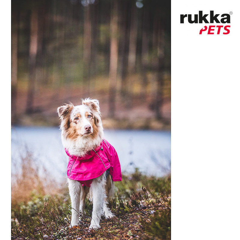 Rukka Pets Regenjacke Regenmantel Hase pink 50