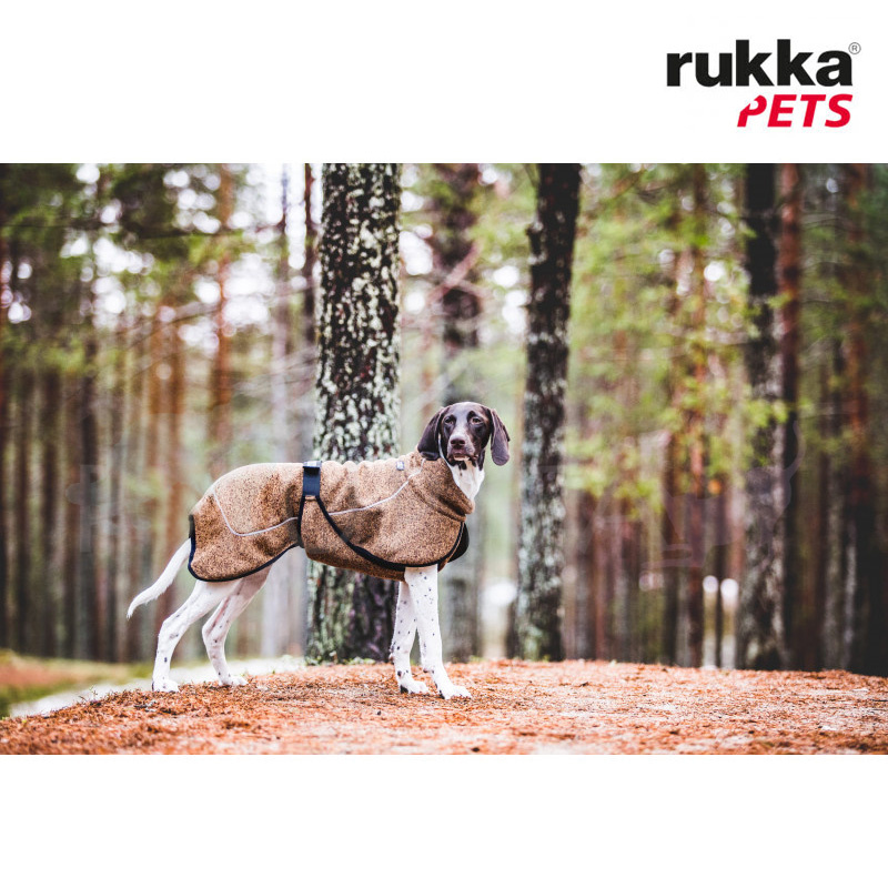 Rukka Pets Pullover Plüschfleece COMFY camouflage tarnfarben grün braun