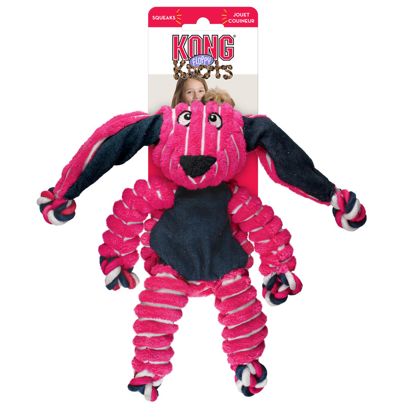 KONG Floppy Knots Bunny Kaninchen S/M