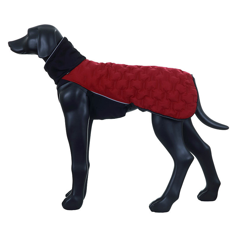 Rukka Pets Jacke Mantel Steppmantel Flow in rot burgund PREMIUM