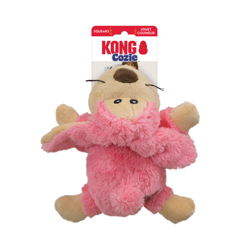 KONG Cozies Pastels Kuscheltier Kaninchen Wolf Eisbär M