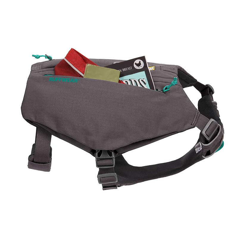 Ruffwear Switchbak Geschirr Sicherheitsgeschirr Granite Gray grau