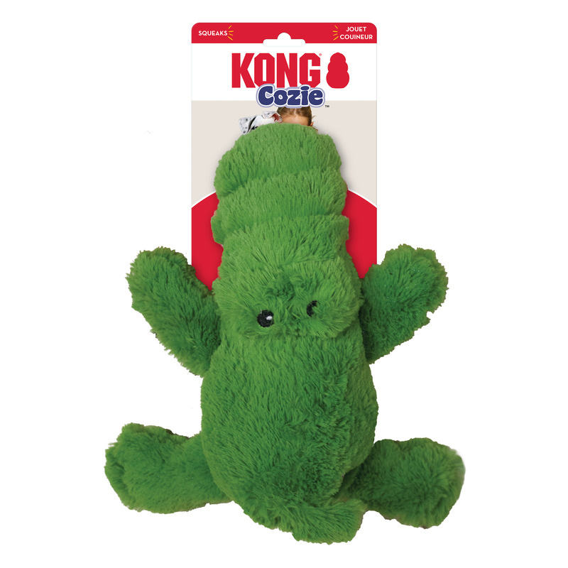 KONG Cozies Naturals Kuscheltier Krokodil Alligator XL 31cm