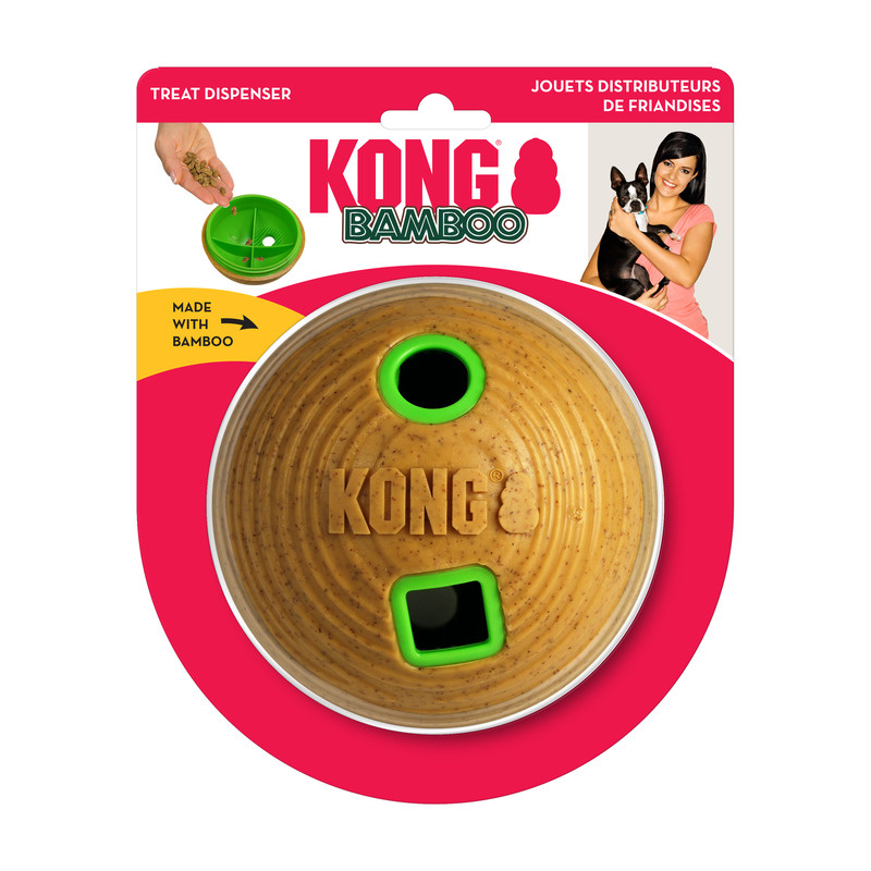 KONG Bamboo Leckerchen Spender Intelligenzspielzeug