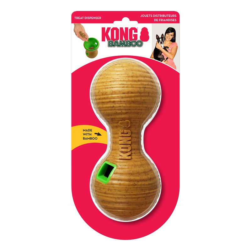 KONG Bamboo Leckerchen Spender Intelligenzspielzeug