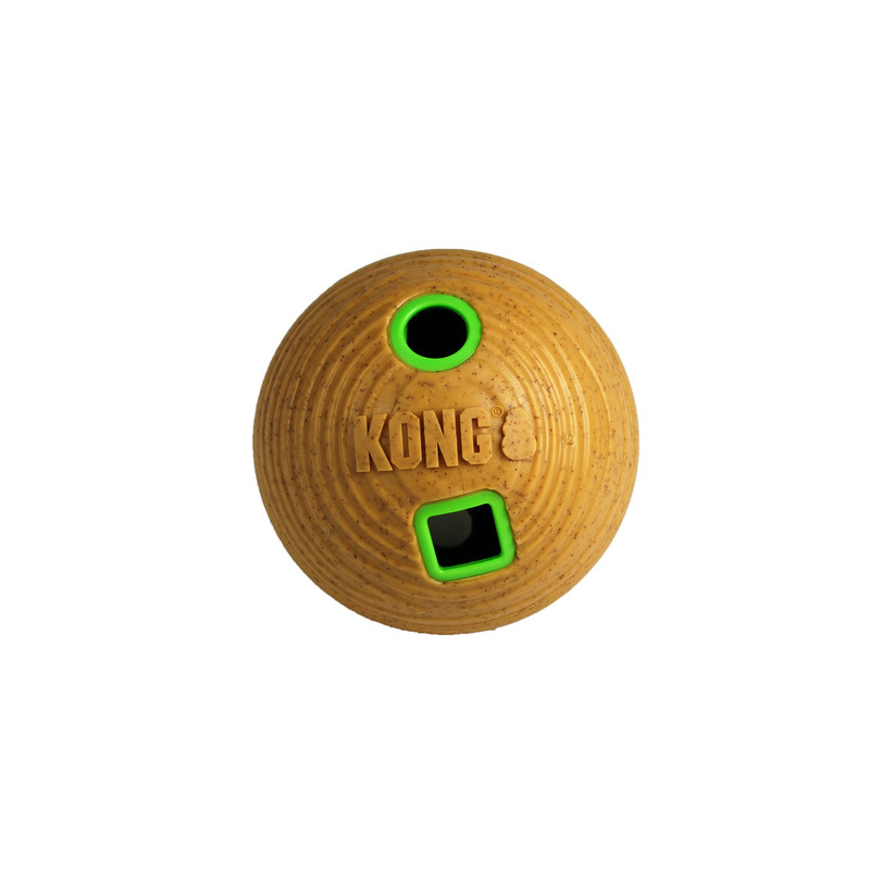 KONG Bamboo Leckerchen Spender Intelligenzspielzeug Bamboo Dumbbell