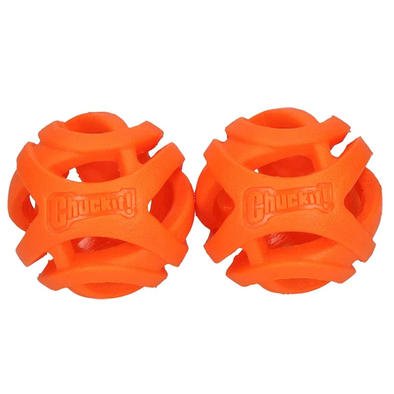 Chuckit Breath Right Fetch Ball weich griffig S-2er Pack