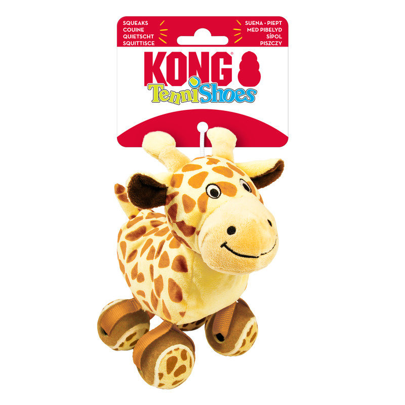 KONG Kuscheltier TenniShoe Giraffe S ca. 15,2cm