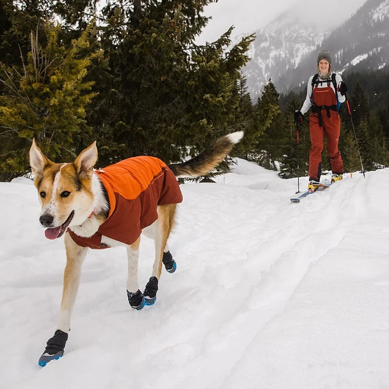 Ruffwear Vert Hundemantel in Canyonlands Orange rot