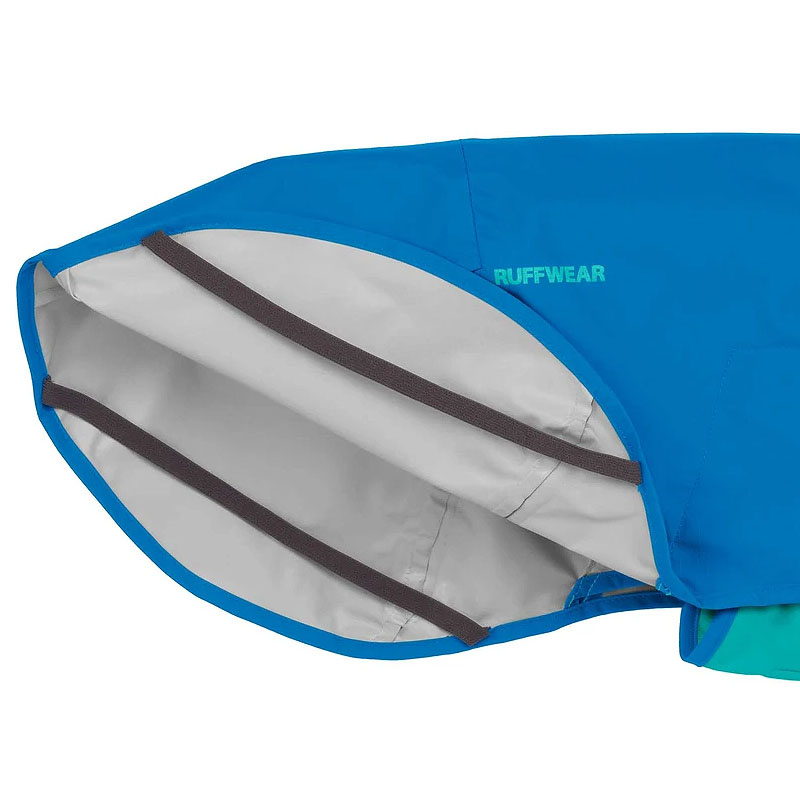 Ruffwear Sun Shower Regenmantel in blue dusk blau