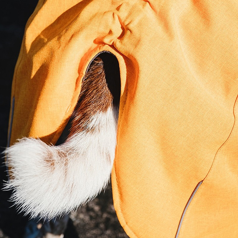 Hurtta Wintermantel Expedition Parka in orange 50