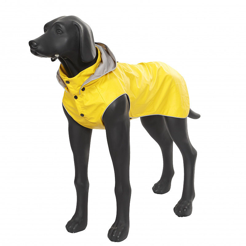 Rukka Pets Regenjacke Regenmantel Stream in gelb