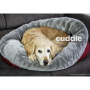 ActionFactory Cuddle Up ein Hundebett mit 3 Funktionen in burgund L 102 x 60cm