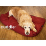 ActionFactory Cuddle Up ein Hundebett mit 3 Funktionen in burgund L 102 x 60cm