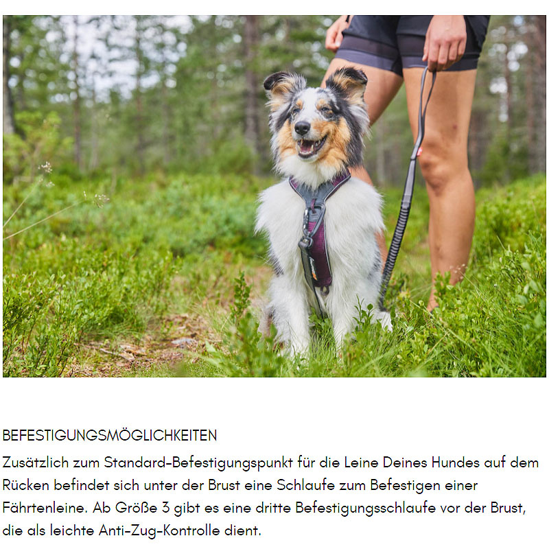 Non-stop dogwear Line 5.0 Brustgeschirr Hundegeschirr in grün