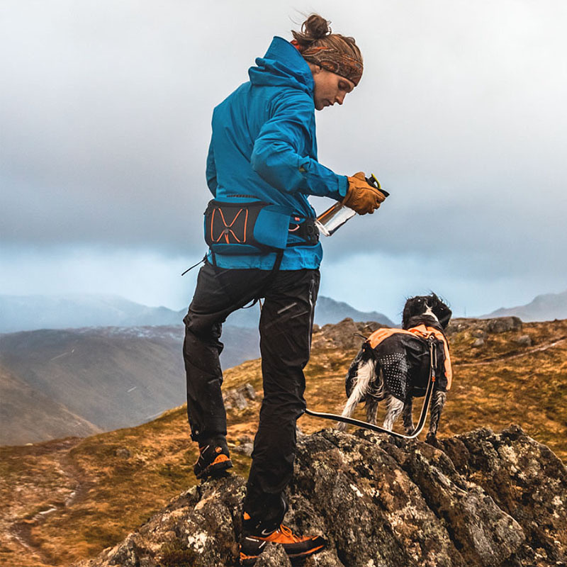 Non-stop dogwear Tasche für Ferd Belt Bauchgurt zum Wandern blau