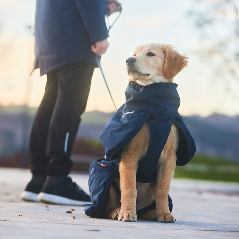 Non-stop Dogwear Wintermantel Wool Jacket 2.0 in grau oliv Größe 80 | 74-86 cm