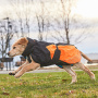 Non-stop Dogwear Wintermantel Glacier Jacket 2.0 in orange schwarz Größe 45