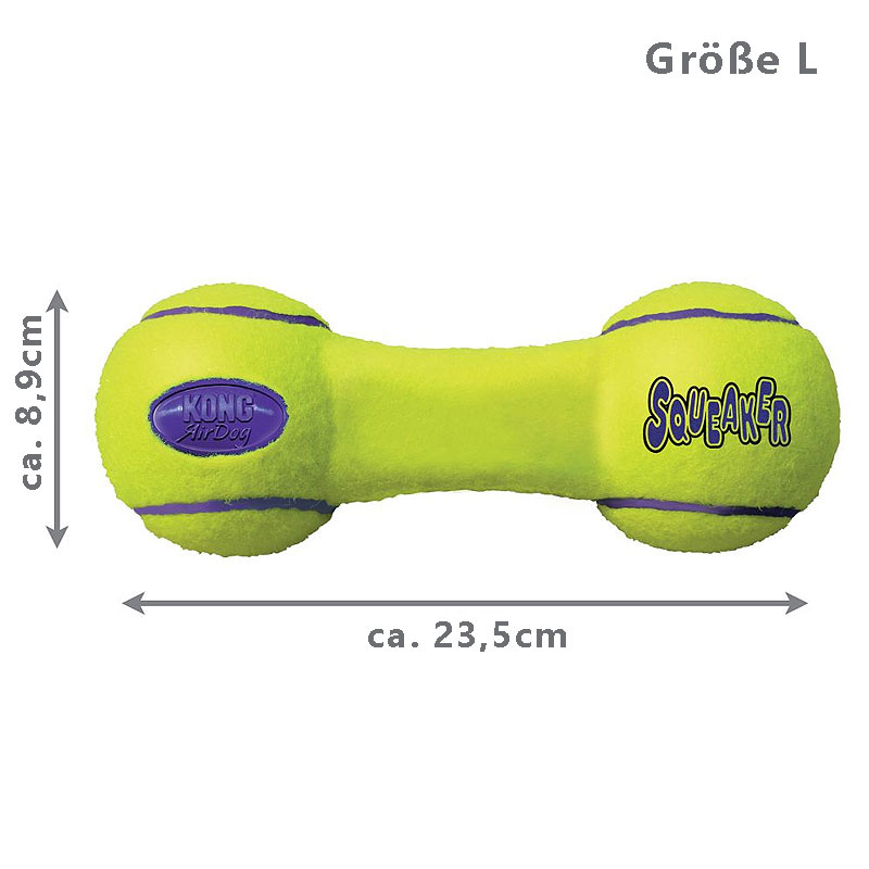 KONG  Airdog  Squeaker Dumbbell