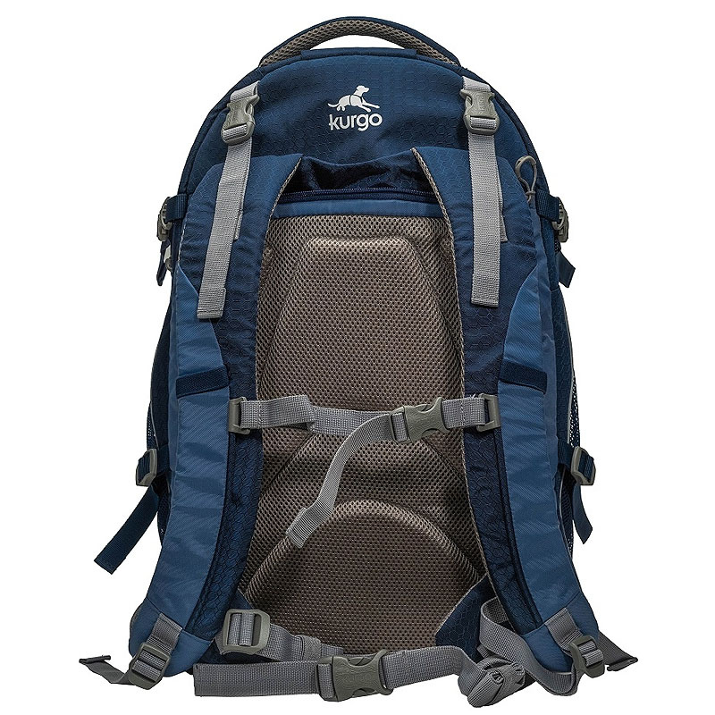 Kurgo K9 G-Train verstärkter Rucksack & Tragetasche für Hunde in navy blau