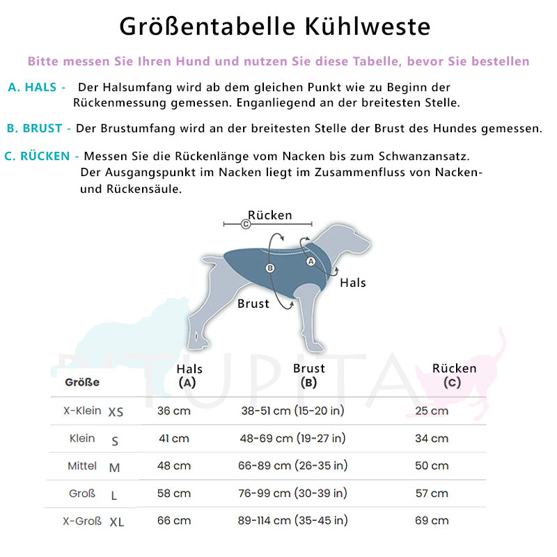 KURGO Core Kühlweste in grau