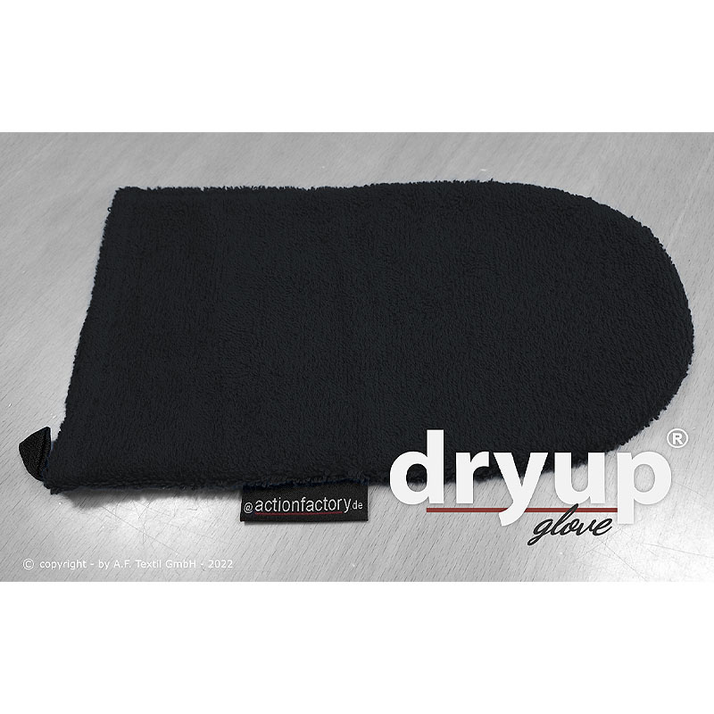 DryUp Glove kleiner Trocken Handschuh aus Baumwolle in schwarz