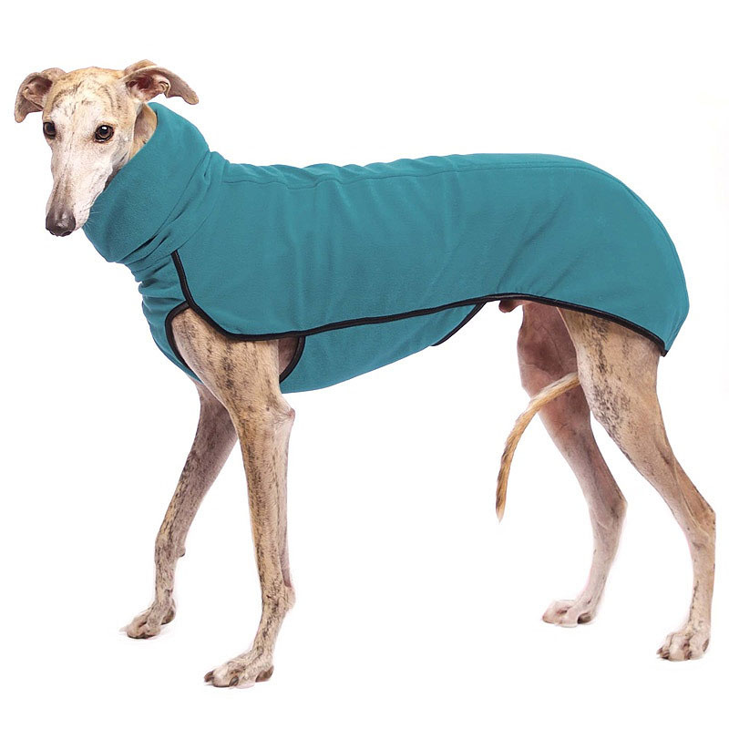 Sofadogwear Kevin Vol.3 gemütlicher Fleecepullover in aqua blau M1