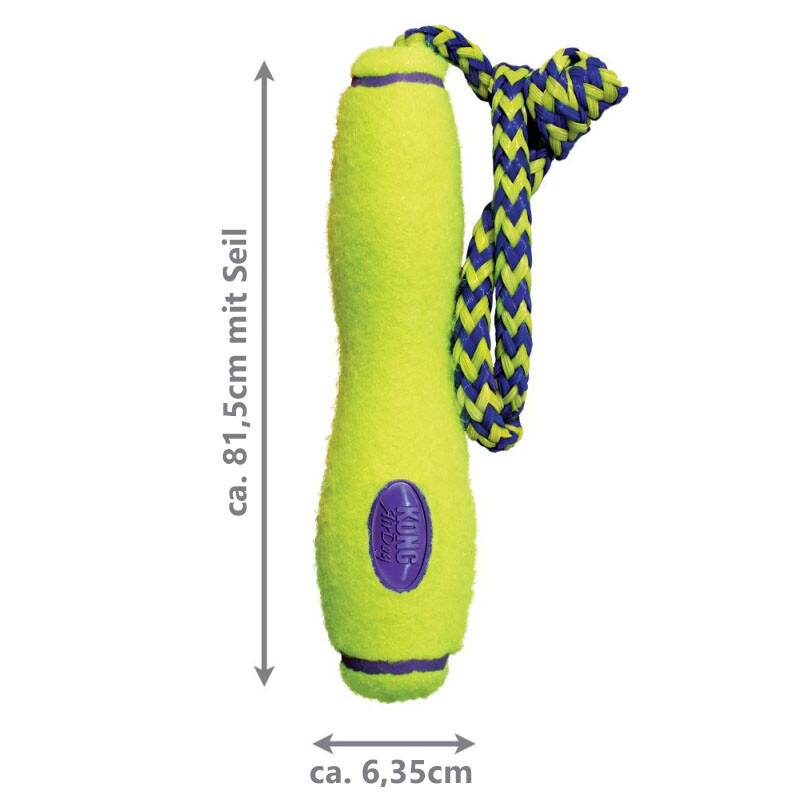 KONG Airdog Fetch Stick Stock mit Tauseil ca.81,5cm