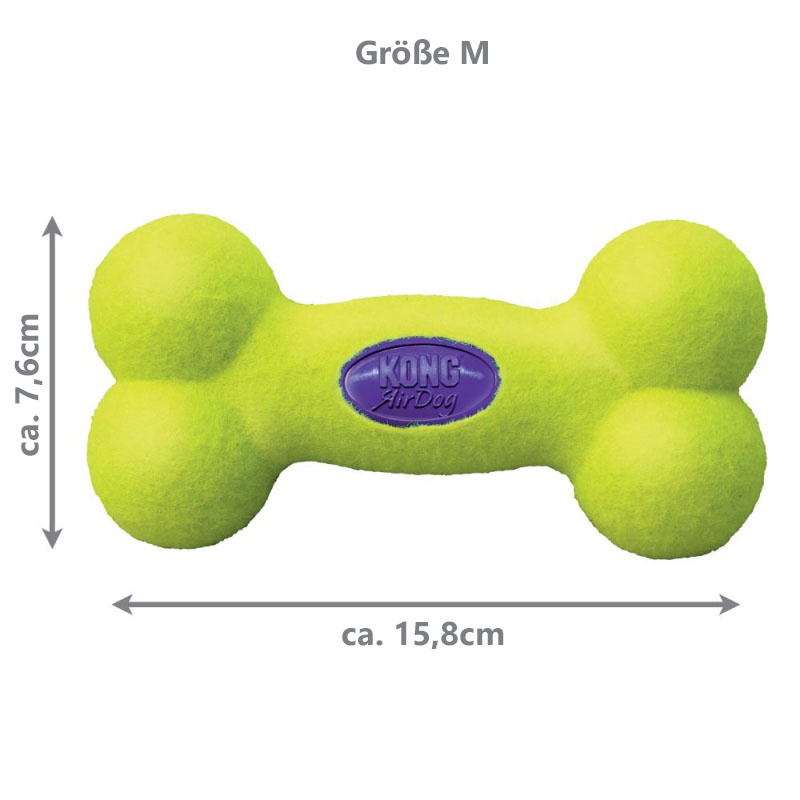 KONG  Airdog Squeaker Knochen L | 23,5 cm