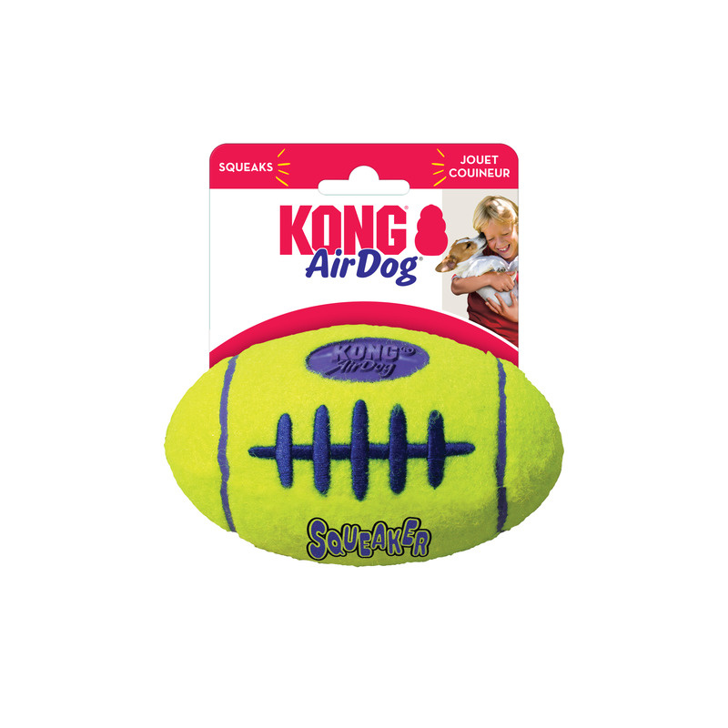 KONG Airdog Squeaker Football