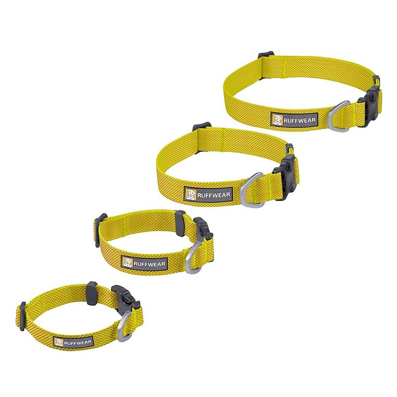 Ruffwear Halsband Hi & Light Lichen Green gelb