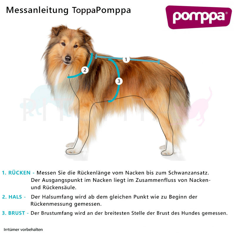 Pomppa Toppa Wintermantel in dem Muster Cosmos