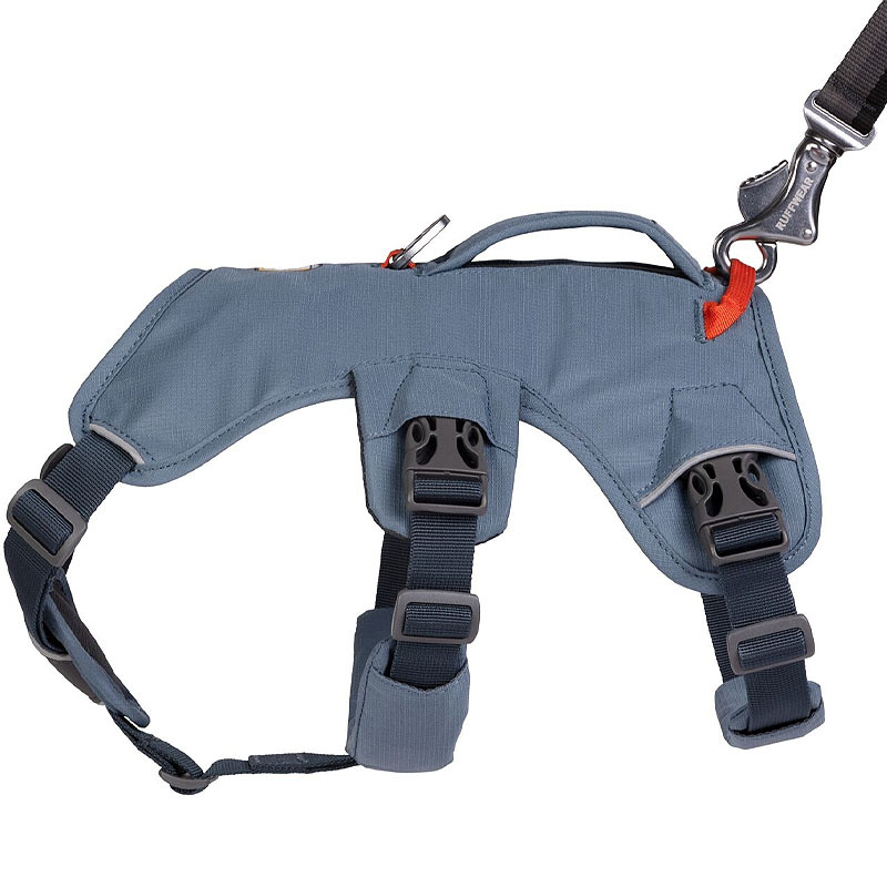 Ruffwear Web Master Sicherheitsgeschirr Slate Blue | blau grau