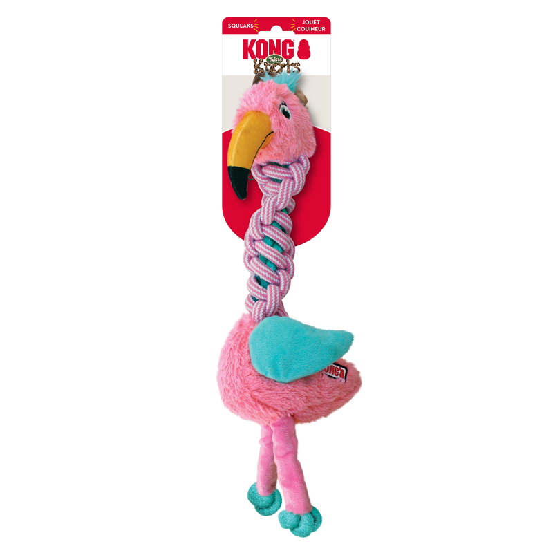 KONG Knots Twists Flamingo M/L