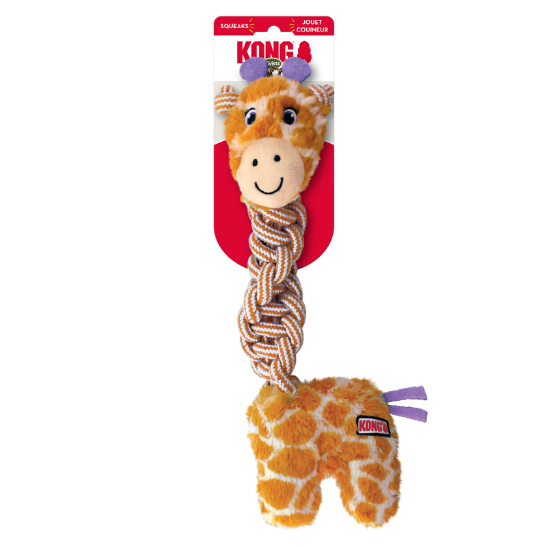 KONG Knots Twists Giraffe M/L